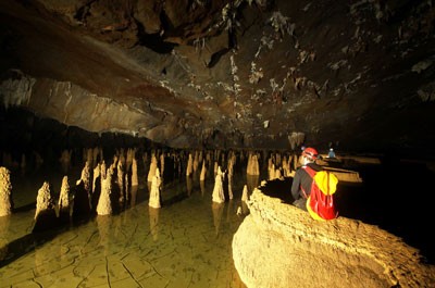 A cave in Phong Nha-Ke Bang, Quang Binh Province (Source: SGGP) A cave in Phong Nha-Ke Bang, Quang Binh Province (Source: SGGP)